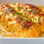 Buffalo Chicken Cheese Bake