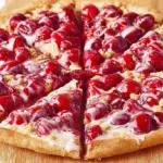 Cherry Dessert Pizza