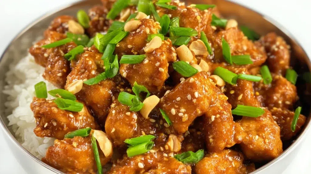 Chinese Peanut Butter Chicken