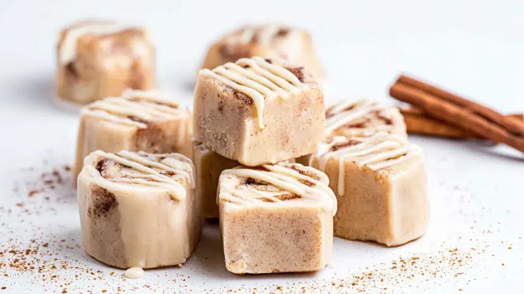 Cinnabon Cinnamon Roll Fudge