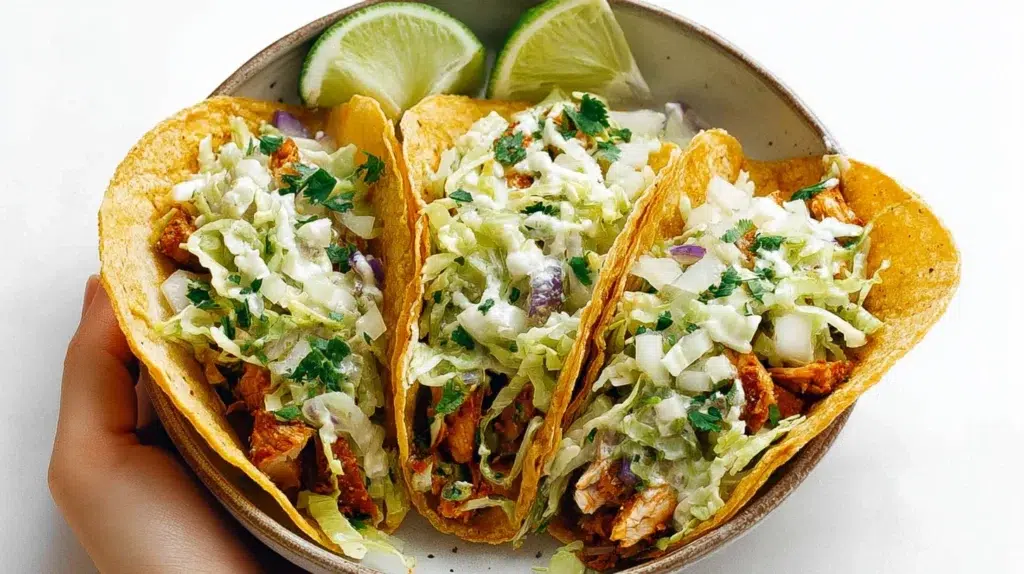 Classic Hawaiian Chicken Tacos