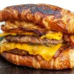 Croissant Smash Burger