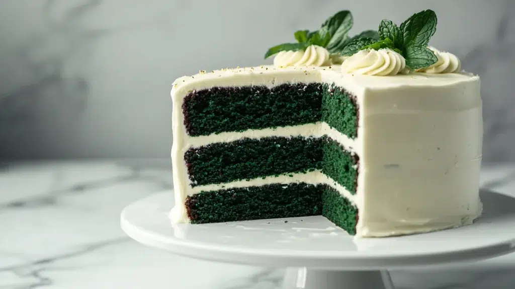Green Velvet Cake
