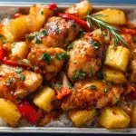 Hawaiian Chicken Sheet Pan