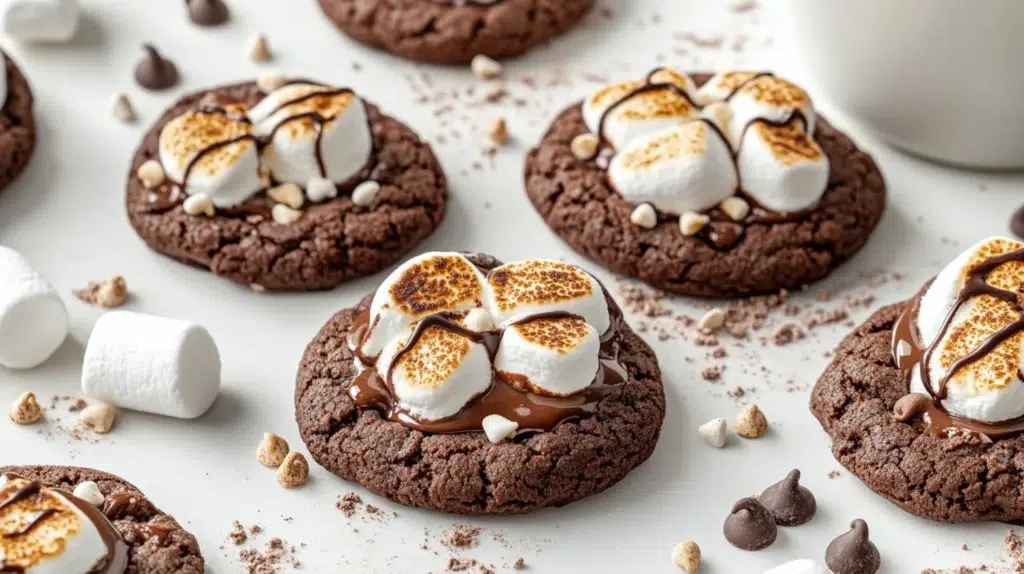 Hot cocoa cookies