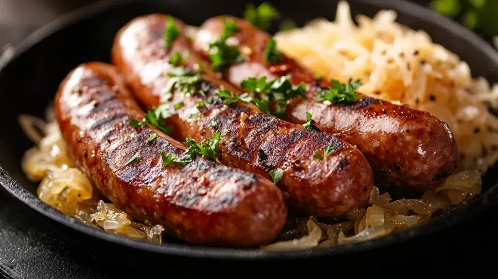 Kielbasa and Sauerkraut