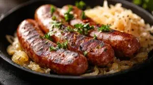 Kielbasa and Sauerkraut