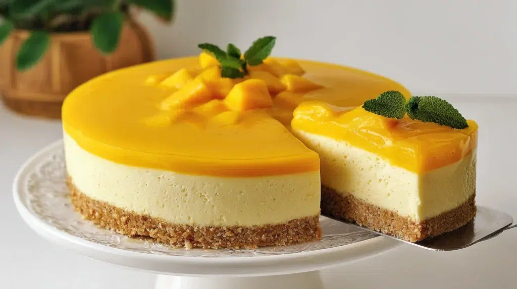 Mango Mousse Cake