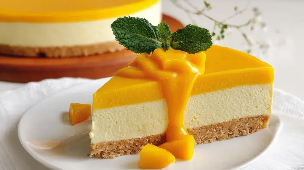 Mango Mousse Cake