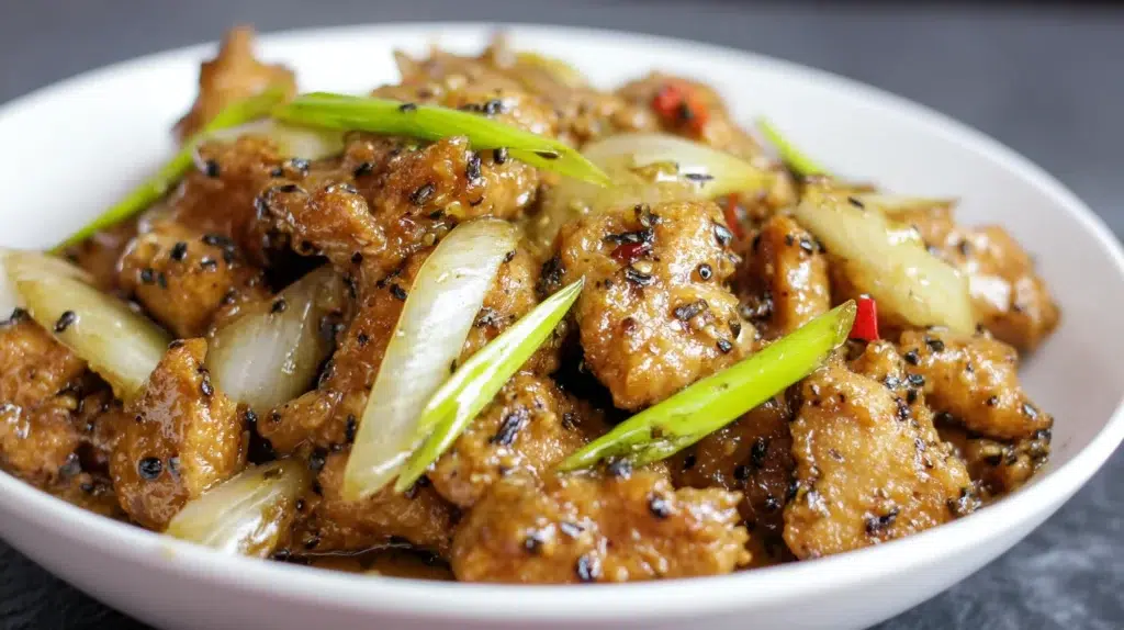Panda Express Black Pepper Chicken
