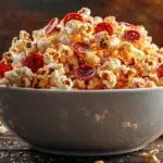 Pepperoni Pizza Popcorn