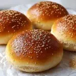 Sourdough Discard Burger Buns