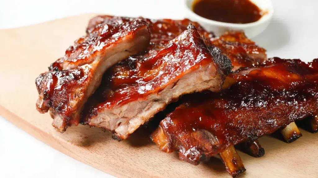Spare Ribs with Apple Juice
