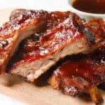 Spare Ribs with Apple Juice