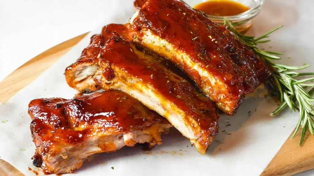 Spare Ribs with Apple Juice