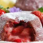 Strawberry Lava Cakes
