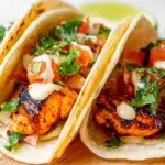 Sweet Bang Bang Salmon Tacos