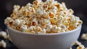 Truffled Everything Bagel Popcorn
